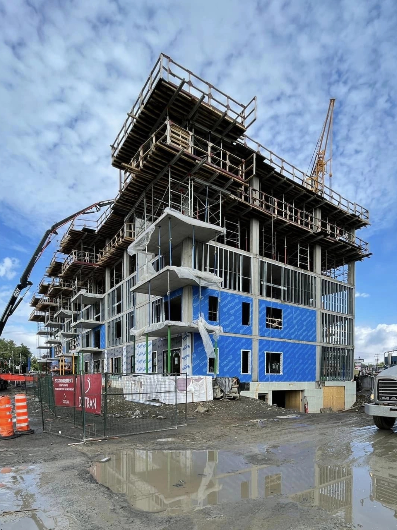 Coffrage multi-étages